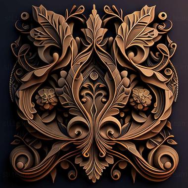 3D model ornate (STL)